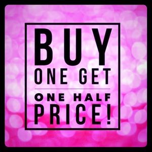 ENTIRE CLOSET is Buy 1 Get 1 HALF OFF!! 🎁😃🛍
